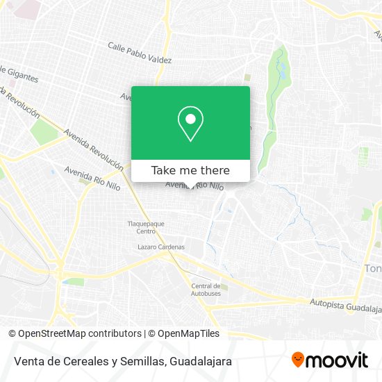 Venta de Cereales y Semillas map