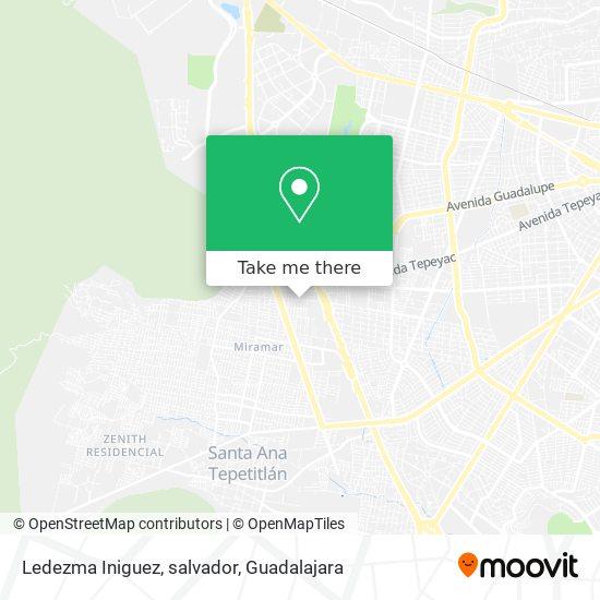 Mapa de Ledezma Iniguez, salvador