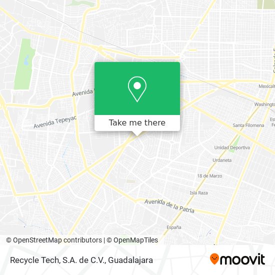 Recycle Tech, S.A. de C.V. map
