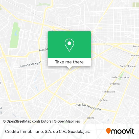 Mapa de Crédito Inmobiliario, S.A. de C.V.