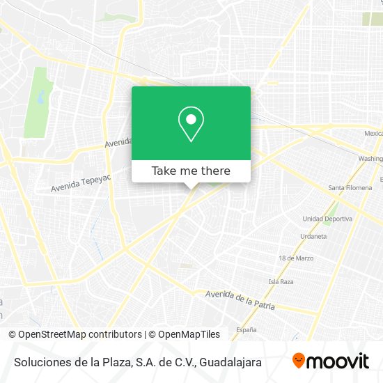 Mapa de Soluciones de la Plaza, S.A. de C.V.