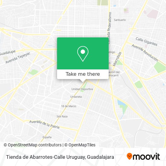 Tienda de Abarrotes-Calle Uruguay map