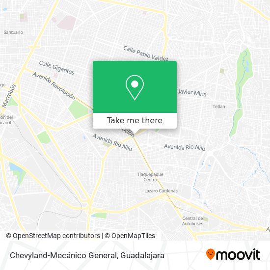 Mapa de Chevyland-Mecánico General