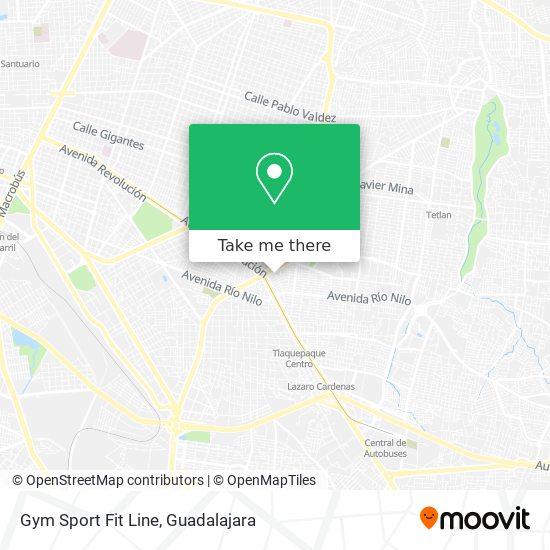 Gym Sport Fit Line map