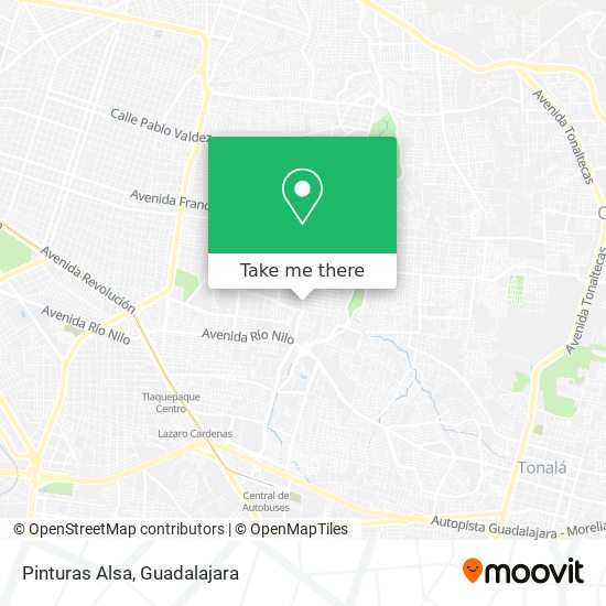 Mapa de Pinturas Alsa