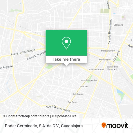 Mapa de Poder Germinado, S.A. de C.V.
