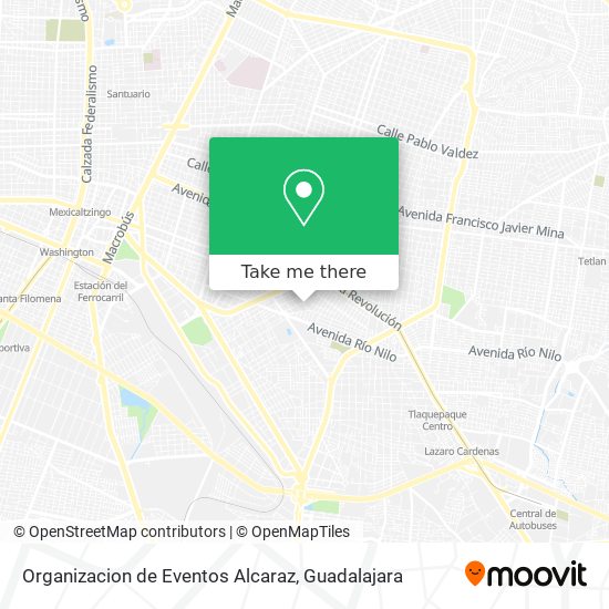 Organizacion de Eventos Alcaraz map