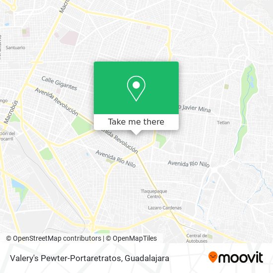 Valery's Pewter-Portaretratos map