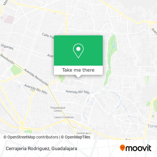 Cerrajeria Rodriguez map