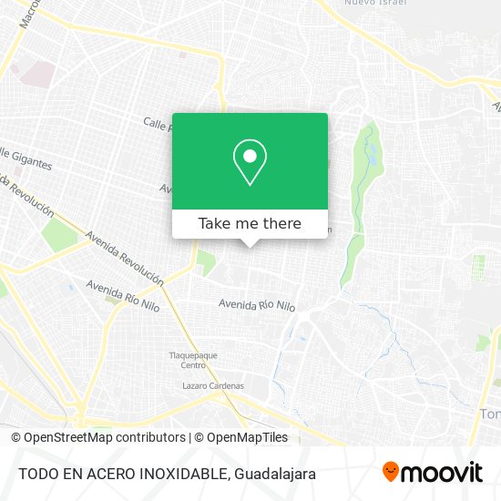 TODO EN ACERO INOXIDABLE map