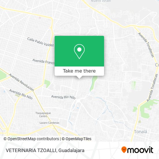 VETERINARIA TZOALLI map