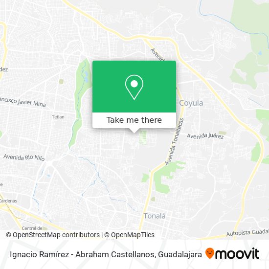 Mapa de Ignacio Ramírez - Abraham Castellanos