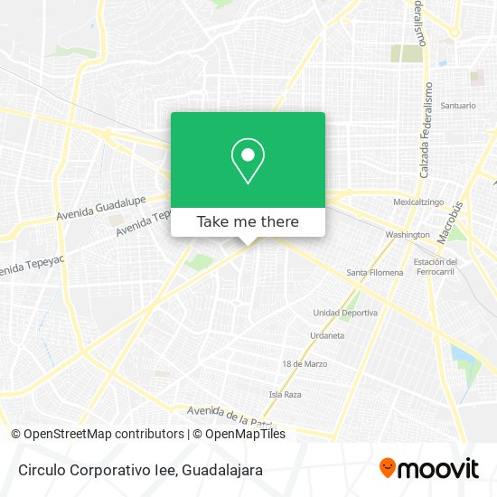 Circulo Corporativo Iee map