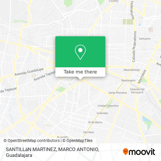 SANTILLáN MARTíNEZ, MARCO ANTONIO map