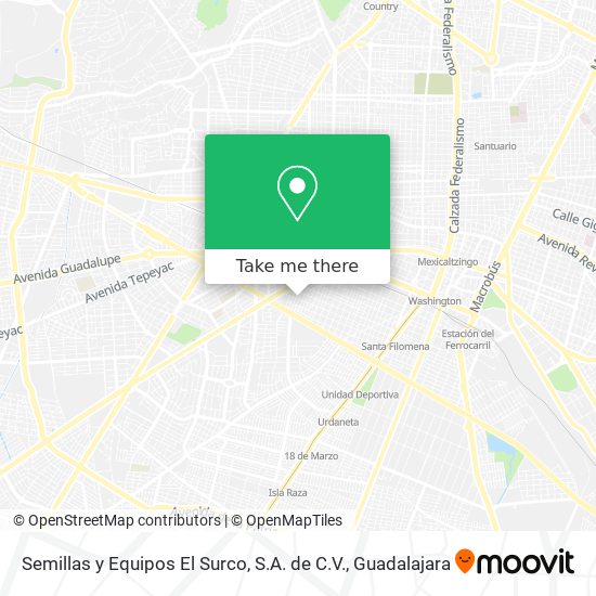 Semillas y Equipos El Surco, S.A. de C.V. map