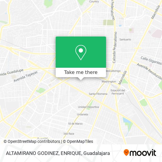 ALTAMIRANO GODINEZ, ENRIQUE map