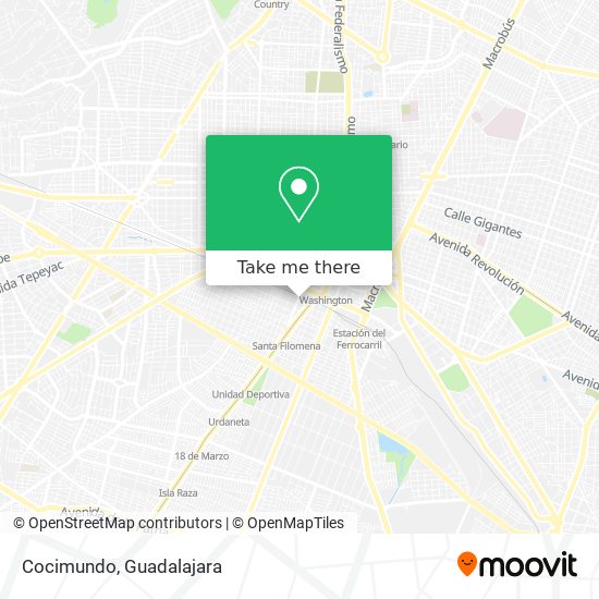 Mapa de Cocimundo
