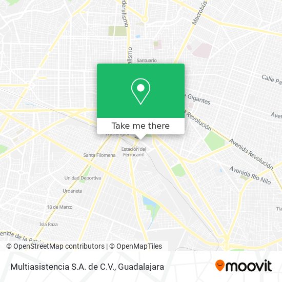 Multiasistencia S.A. de C.V. map