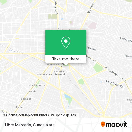 Libre Mercado map