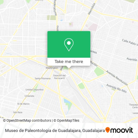 Museo de Paleontologia de Guadalajara map