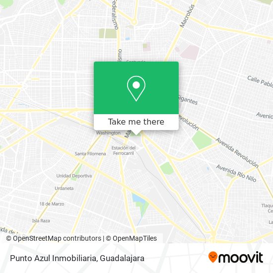 Punto Azul Inmobiliaria map