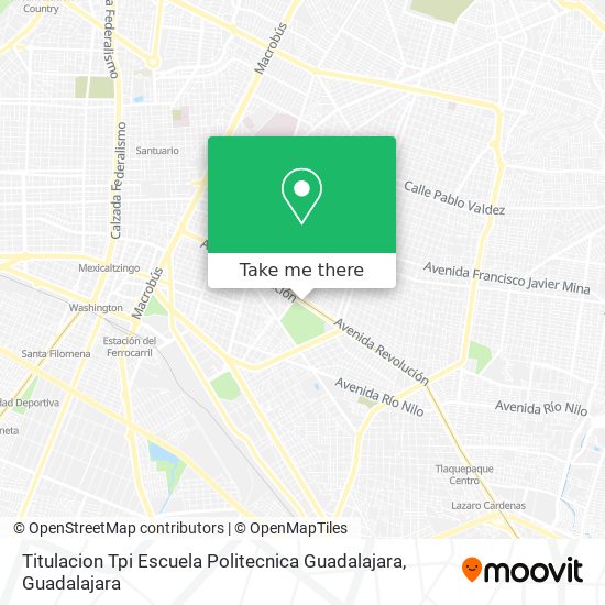 Titulacion Tpi Escuela Politecnica Guadalajara map
