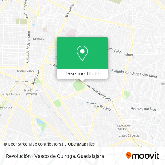 Mapa de Revolución - Vasco de Quiroga