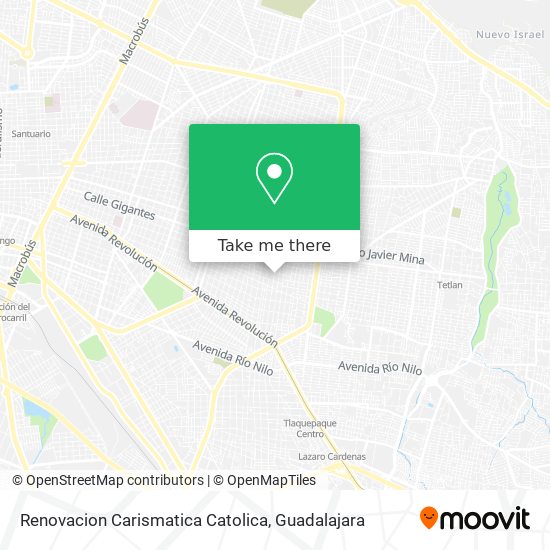 Renovacion Carismatica Catolica map