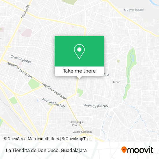 La Tiendita de Don Cuco map