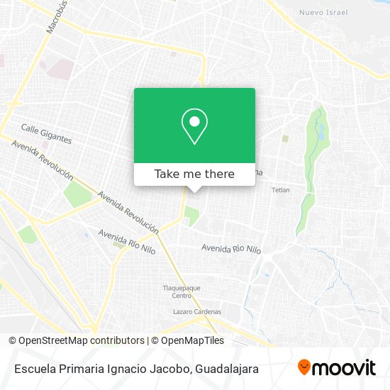 Escuela Primaria Ignacio Jacobo map