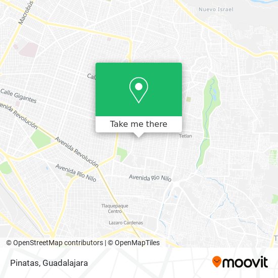 Mapa de Pinatas
