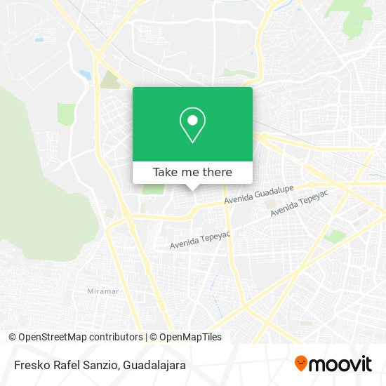 Mapa de Fresko Rafel Sanzio