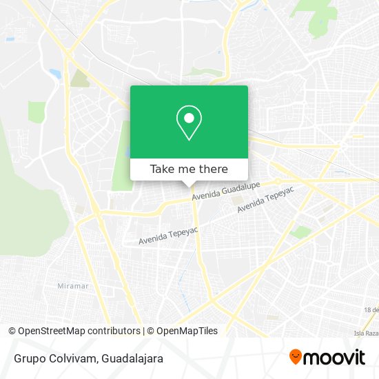 Mapa de Grupo Colvivam