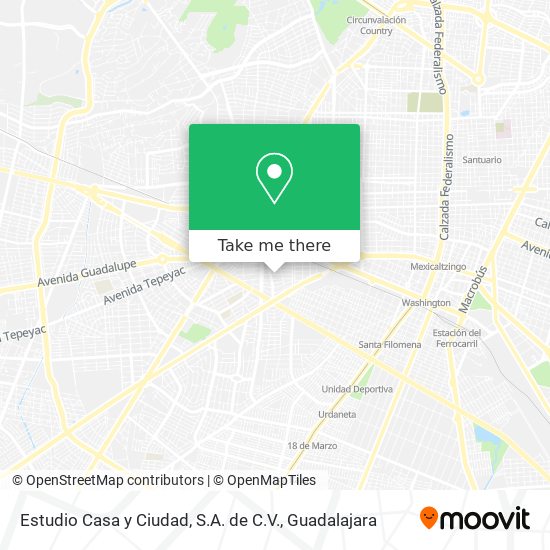 Estudio Casa y Ciudad, S.A. de C.V. map