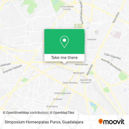 Simposium Homeopatas Puros map