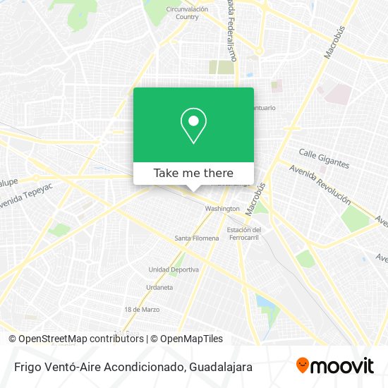 Frigo Ventó-Aire Acondicionado map