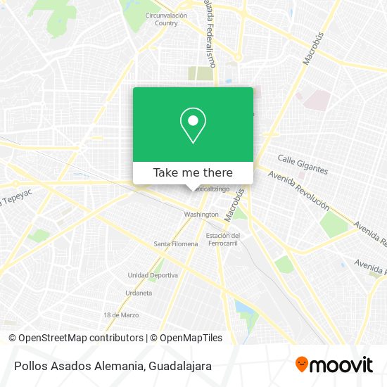 Pollos Asados Alemania map