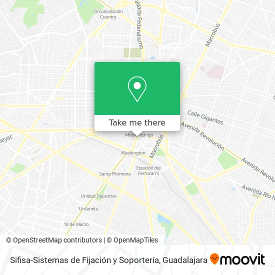 Sifisa-Sistemas de Fijación y Soportería map
