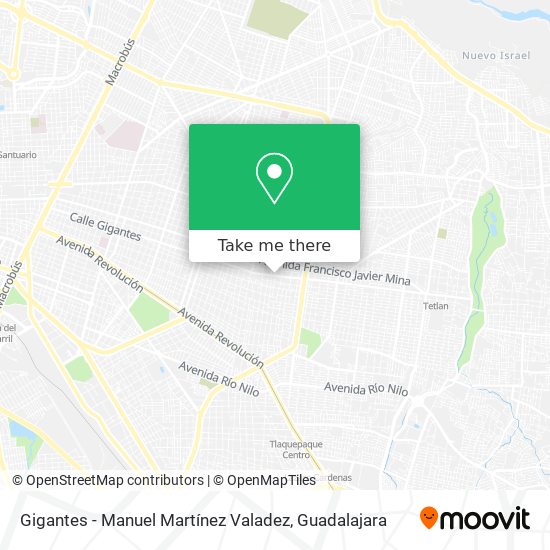 Mapa de Gigantes - Manuel Martínez Valadez