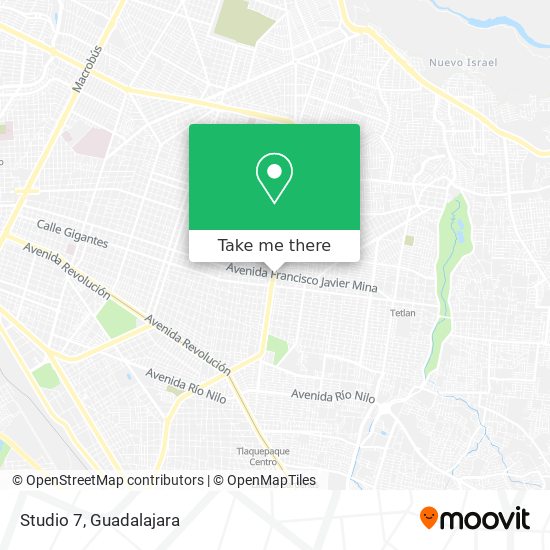 Mapa de Studio 7