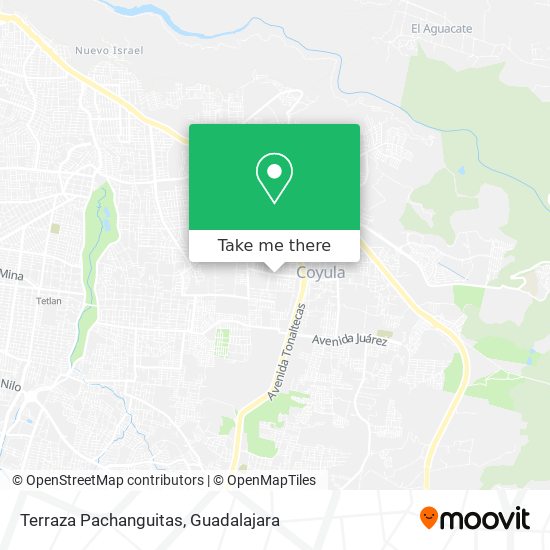 Terraza Pachanguitas map