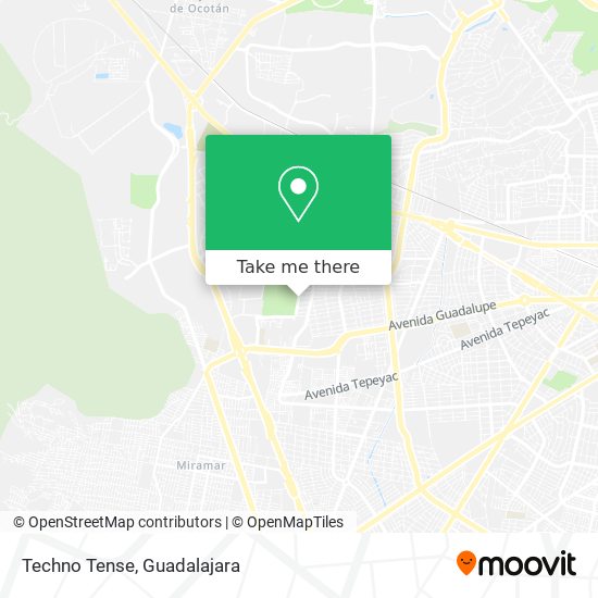 Mapa de Techno Tense