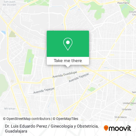 Dr. Luis Eduardo Perez / Ginecologia y Obstetricia map