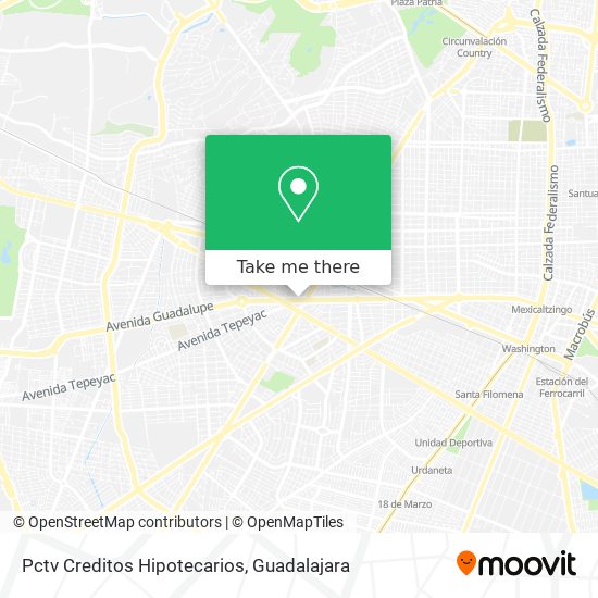 Pctv Creditos Hipotecarios map