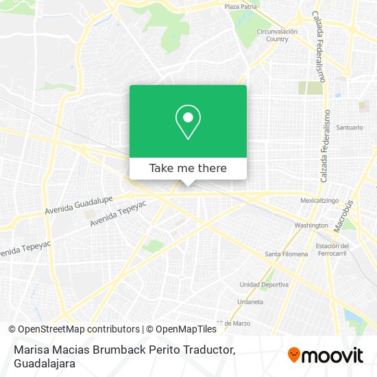 Marisa Macias Brumback Perito Traductor map