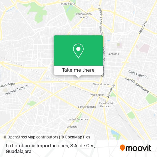 La Lombardía Importaciones, S.A. de C.V. map