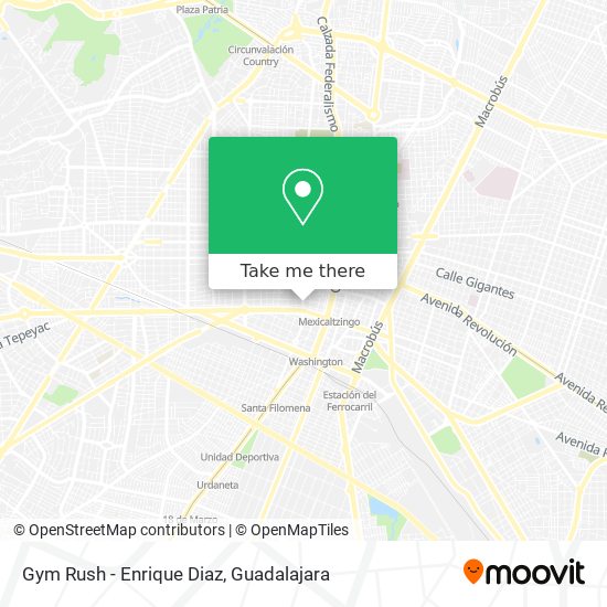 Gym Rush - Enrique Diaz map