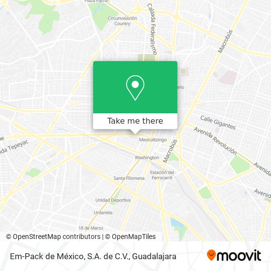 Em-Pack de México, S.A. de C.V. map