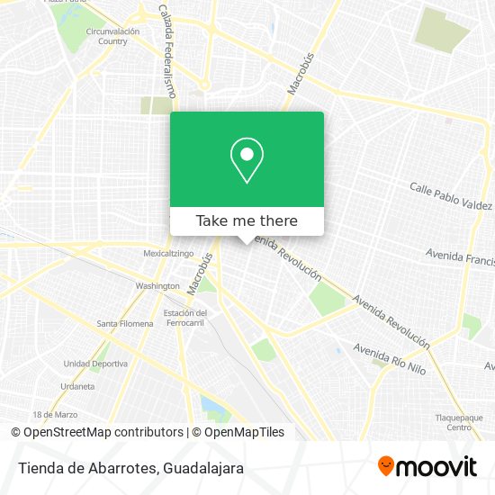 Tienda de Abarrotes map