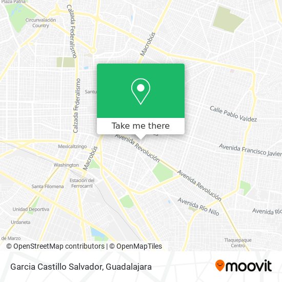 Garcia Castillo Salvador map